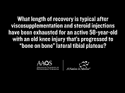 What kinds of questions should I ask my orthopaedist help preserve my outdoor activities and work? What kinds of questions should I ask my orthopaedist help preserve my outdoor activities and work?