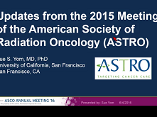 What's New in Head and Neck Cancer: Key Findings in 2015-2016 From ECCO/ESMO, ASTRO, and the Multidisciplinary Head and Neck Cancer Symposium What's New in Head and Neck Cancer: Key Findings in 2015-2016 From ECCO/ESMO, ASTRO, and the Multidisciplinary Head and Neck Cancer Symposium