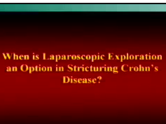 When is laparoscopic stricturoplasty an option in Crohns disease? When is laparoscopic stricturoplasty an option in Crohns disease?