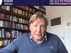 Why join #EHA25Virtual? Listen to Pieter Sonneveld, EHA Executive Board, Past President. Why join #EHA25Virtual? Listen to Pieter Sonneveld, EHA Executive Board, Past President.
