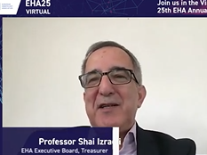 Why join EHA25Virtual? Listen to Shai Izraeli, EHA Executive Board, Treasurer. Why join EHA25Virtual? Listen to Shai Izraeli, EHA Executive Board, Treasurer.