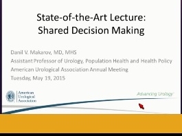 Groupe de travail sur la prise de décision partagée